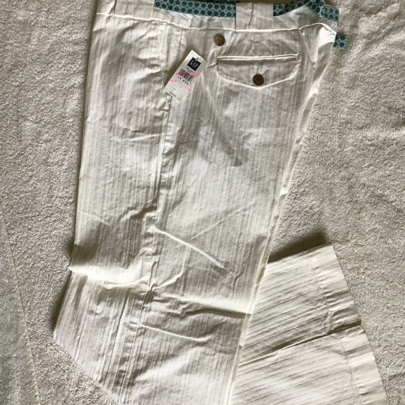 GAP White Women Jeans with Blue Accents - Picture 11 of 15
